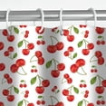 thumbnail image 3 of Fruit Shower Curtain for Bathroom Cute Sweet Cherry Shower Curtain Set with Hooks Home Bathroom Bathtubs Decor Waterproof Durable Fabric 72x72 Inches, 3 of 6