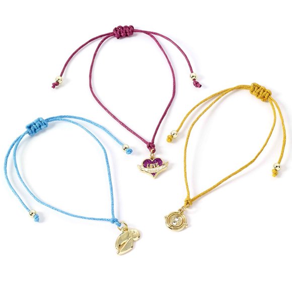 Harry Potter Golden Snitch Friendship Charm Bracelet Set (Pack of 3)