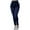 Dark Blue, variant on Viikei Pants for Women Plus Size Womens Pants Womens Jeans Clearance High-Waist Elastic Denim Small Feet Cropped Jeans