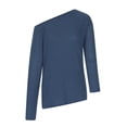 thumbnail image 4 of Women Oversized Sweaters, Women's Off Shoulder Long Batwing Sleeve Loose Pullover Sweater Knit Jumper Tunics Top, 4 of 4