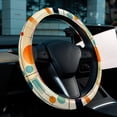 thumbnail image 6 of Geometric Cube 14.5 Inch Printing PVC Leather Car Wheel Cover Auto Accessories, 6 of 6