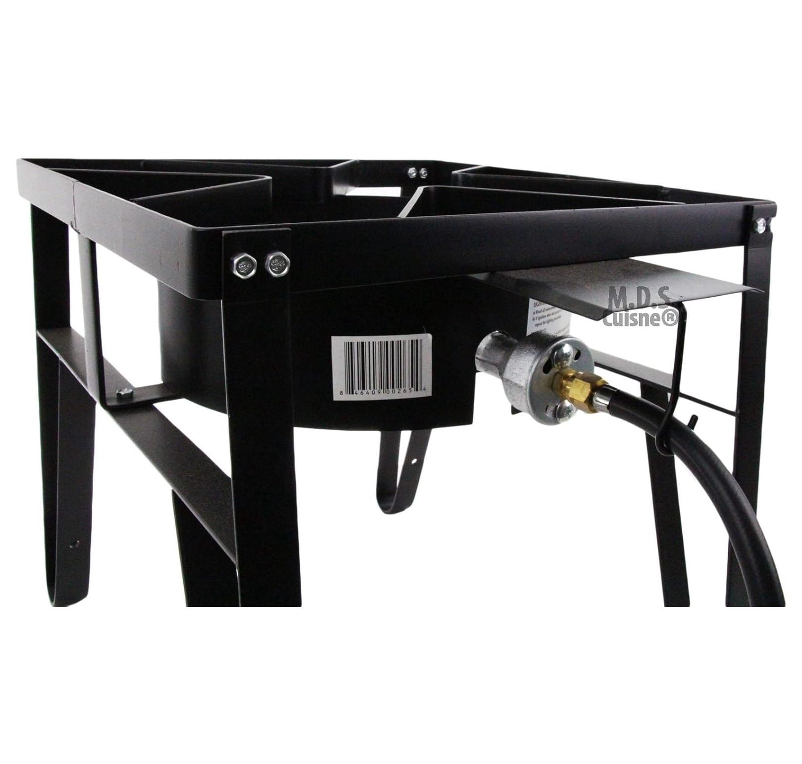 Single High Pressure Gas Burner Square Patio Outdoor Stove Propane Camping Heavy Duty