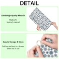 thumbnail image 4 of Blue Christmas Snowflake Pattern Dish Drying Mat for Kitchen 1 Pack, Ultra Absorbent Microfiber Dishes Drainer Mats,18x24in(46x61cm), 4 of 4