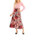thumbnail image 2 of CHOK Women Boho Polka Dot Floral Printed Long Dress, 2 of 5