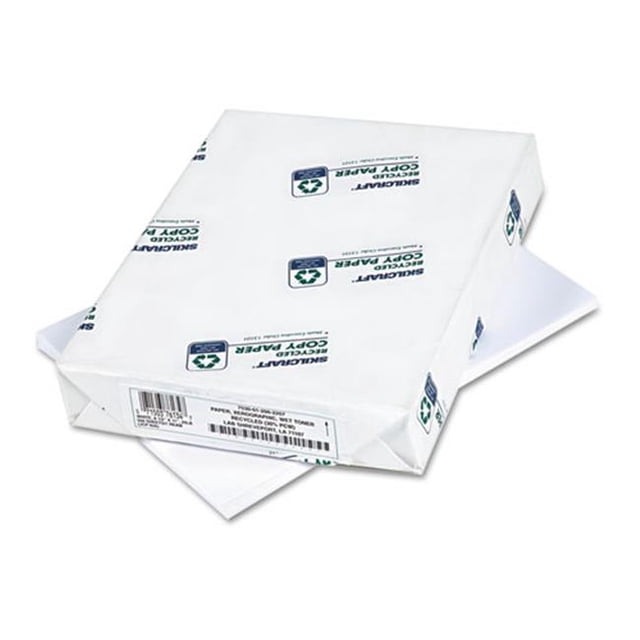 Ability One NSN2002207 20 Lb 92 Plus Papier Toner Humide Éclatant, Blanc - 8,5 x 11 Po - Lot de 10 Rames