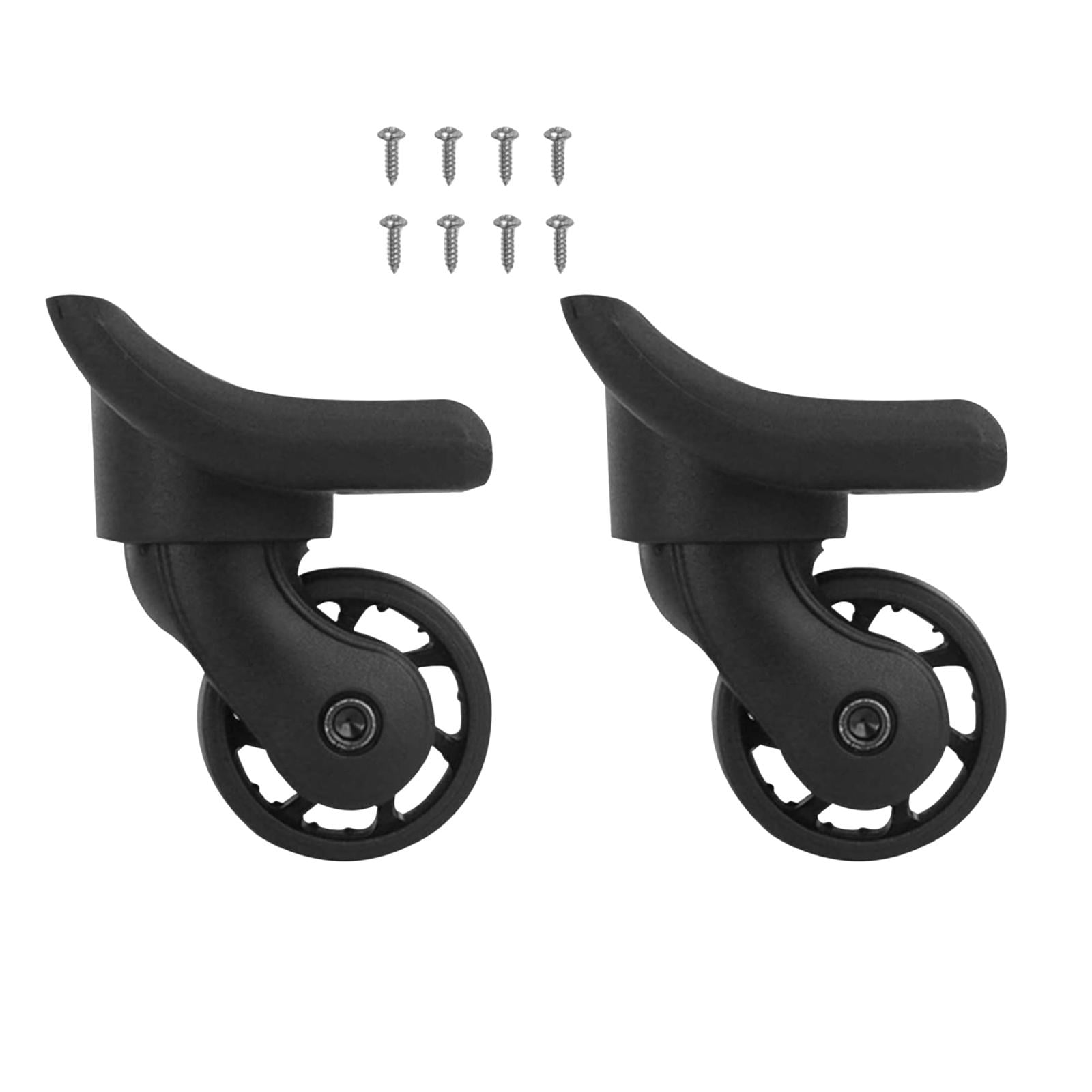 2 Pieces 360 Rotation Luggage Wheels Replacement Accessories Heavy Duty