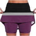 thumbnail image 2 of Pantalones Cortos Atléticos de Mujer de Cintura Alta Pantalones Ligeros de Impresión Delgados con Bolsillos, 2 of 7