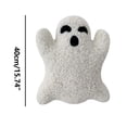thumbnail image 2 of Kezqiaxn Ghost Pillow Halloween Decorations Indoor Ghost-Shaped Throw Pillow for Bedding Couch Sofa Chair Halloween Home Decor Plush Toy(7.9Inches), 2 of 3