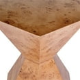 thumbnail image 5 of Butler Specialty Company Billie Burl Wood Hexagon Side Table - Traditional Burl, 5 of 7