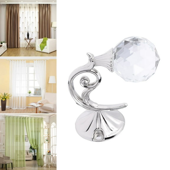 WHAMVOX  Drapery Pins Hooks Curtain Wall Multipurpose Mounted Tieback