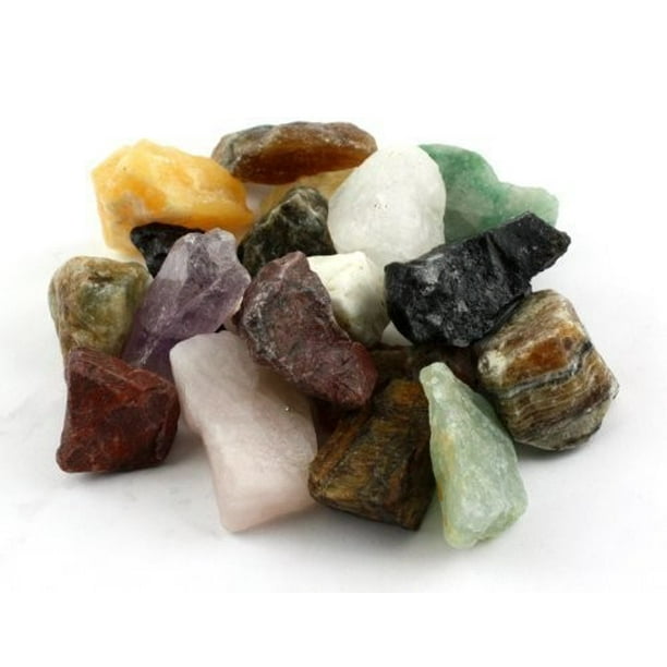 Crystal Allies Materials Rough Brazilian 17 Stone Mix 1 Natural Raw Stones Fountain Rocks For Cabbing Cutting Lapidary Tumbling Polishing And Reiki Crystal Healing Wholesale Walmart Com Walmart Com
