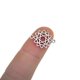 thumbnail image 4 of 50 piezas hexagrama para collar pulseras accesorio para el cabello Zulema tíbet encantos de plata hallazgos, 4 of 7