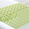 thumbnail image 7 of Semfri Bath Tub Shower Mat 30 x 17 inch Extra Soft TPE Non Slip Bath Tub Mats Shower Mats with Drain Holes and Suction Cups for Smooth/Non-Textured Tubs Green, 7 of 7