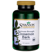 Swanson Maximum-Strength Cinnamon Bark 120 Caps
