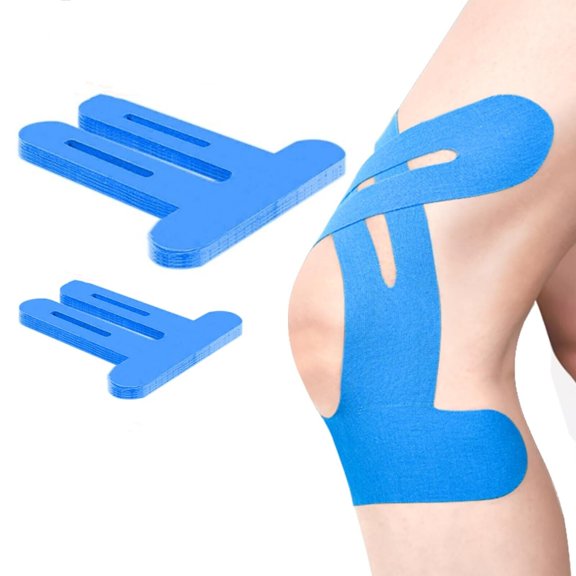 20Pc Precut Kinesiology Tape for Knees,Knee Support & Stability,Knee Pain Relief