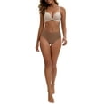 thumbnail image 2 of INSPIRE CHIC Women's High Waisted Tummy Control Briefs Butt Lifter Underwear, Available in Plus Size 2XL Gray, 2 of 4