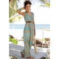thumbnail image 3 of LASCANA Women's Patterned Wide Strap Jumpsuit Strap, 3 of 6