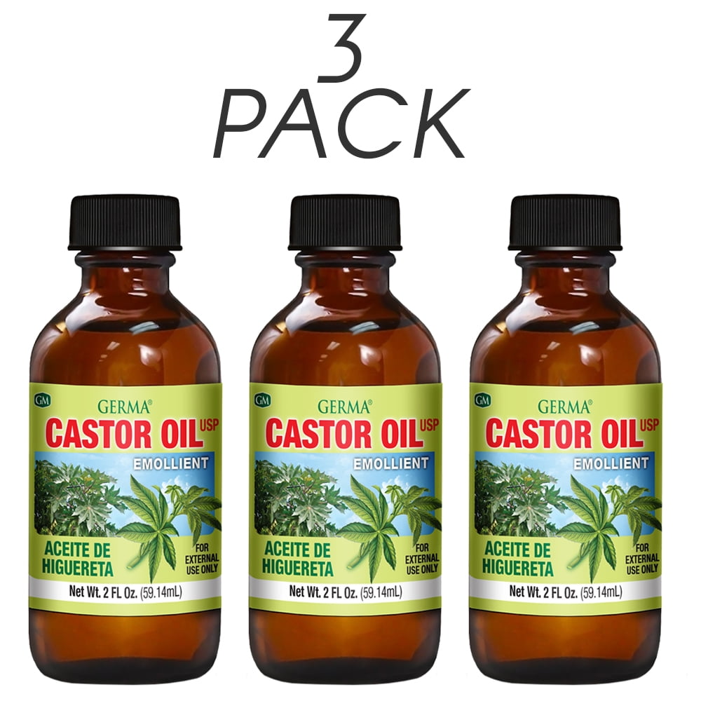 Germa Castor Oil. Pure and Natural. Skin Moisturizer, Hair Conditioner