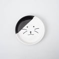 thumbnail image 3 of Cuenco para gatos apto para mascotas, plato para una sola cara de gato, cuenco para gatos, cuenco de cerámica para granos, boca baja, cuenco de comida para mascotas de gran calibre (3 piezas, 3 of 5