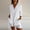 White, variant on WTXUE Button Down Shirts Tunic Tops Breasted Pleated Lapel Shirt Independent Station Explosion Solid Color European And American Sleeve Top Shirts Trendy Loose Fitting Tops Women Blouses Black L