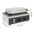 thumbnail image 2 of Electric Muffin Maker for Home Kitchen Cafe Or Restaurant Electric Waffle Machine Classic Waffle Maker, 2 of 28