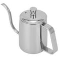 thumbnail image 1 of Coffee Pot, Exquisite Anti-rust Gooseneck Kettle Elegant With 350ML For Home/Office/Hotel/Restaurant/Bar For Most People Silver 350ML, 1 of 8