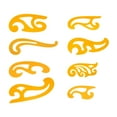 thumbnail image 3 of GUOOL French Curve Ruler Drafting Drawing Template Tool for Design Handicrafts Art, 3 of 9