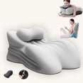thumbnail image 6 of Ergonomic Memory Foam Wedge Pillow for Stomach Sleepers & Pregnancy, Multi-Level Support for Neck, Back, Legs, Lumbar, Versatile for Sleep, Office, Reading, Breathable Washable Cover, Ideal Gift, 6 of 13
