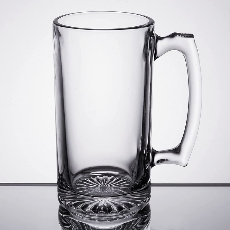 Glass Mugs With Handle 26oz Large Beer Glasses For Freezer Beer Cups Drinking Glasses Set of 3 Walmart
