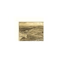 thumbnail image 5 of Historic Panoramic View - Salmon Falls New Hampshire - Richards 1877 - 27.90 x 23 - Vintage Wall Art, 5 of 5
