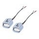 thumbnail image 2 of Conector de faro,Adaptador de enchufe de conector de faro de cerámica,Enchufe de cerámica para faros delanteros H13,enchufe precableado,Conector del zócalo del mazo de cables del zócalo de, 2 of 9