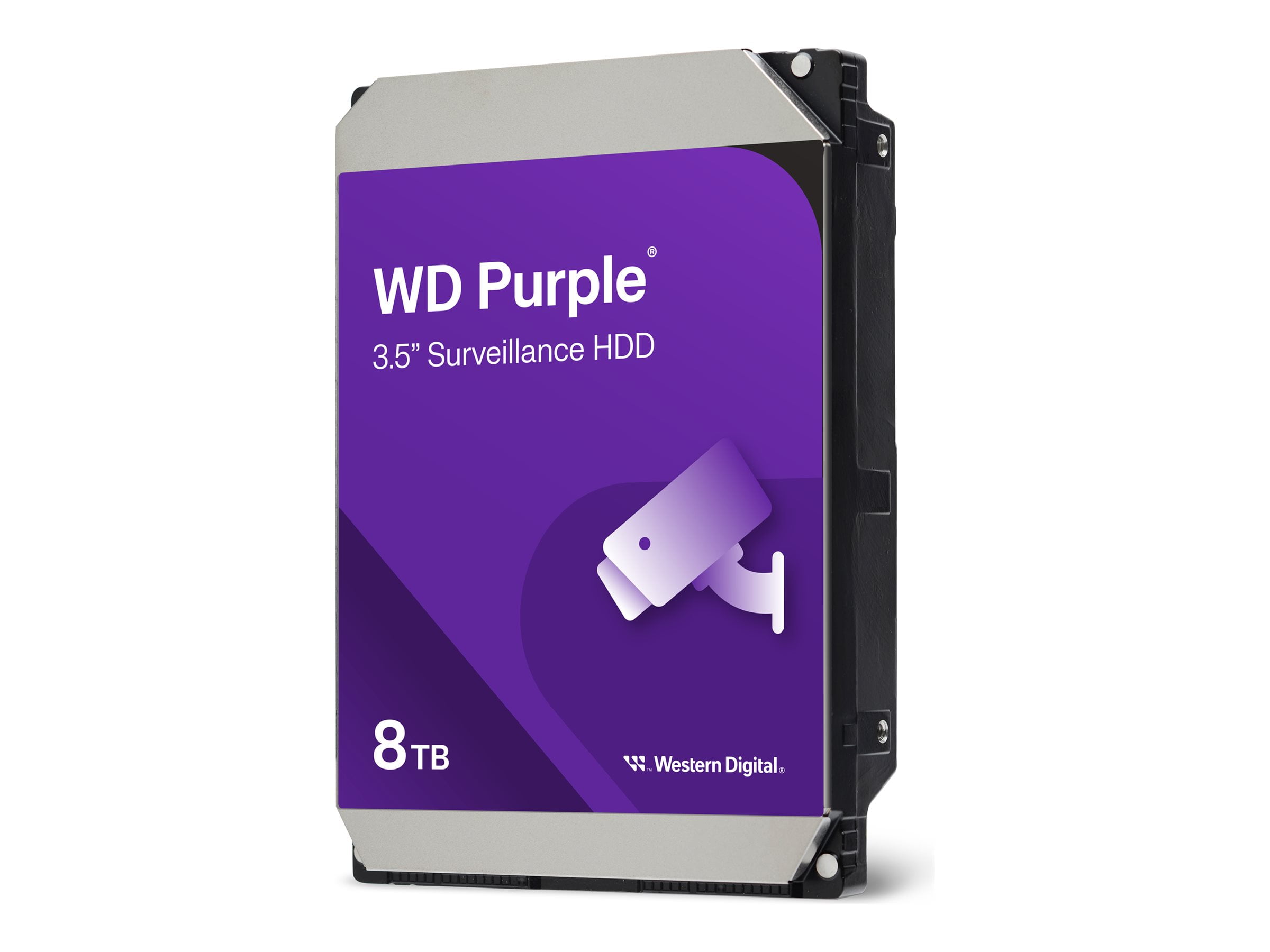 WD Purple WD85PURZ - Hard drive - 8 TB - internal - 3.5