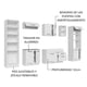 thumbnail image 4 of Cocina Integral 330cm Agata Madesa 02 Blanco, 4 of 5
