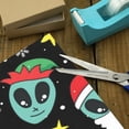 thumbnail image 3 of Wrapping Paper Gift Wrap – Alien Santa Claus – 1, 2 or 3 Rolls - 58 x 23 (1 Roll), 3 of 3