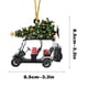 thumbnail image 4 of Adornos navideños personalizados para el coche, ideales para colgar en el árbol de Navidad., 4 of 4