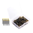 thumbnail image 3 of Tnarru 90 Pieces Picture Hanging Nails, Wall Nails for Stable Hanging with Storage Box, Hardware Nails, Picture Hanging Nails for Mirrors, 3 of 8