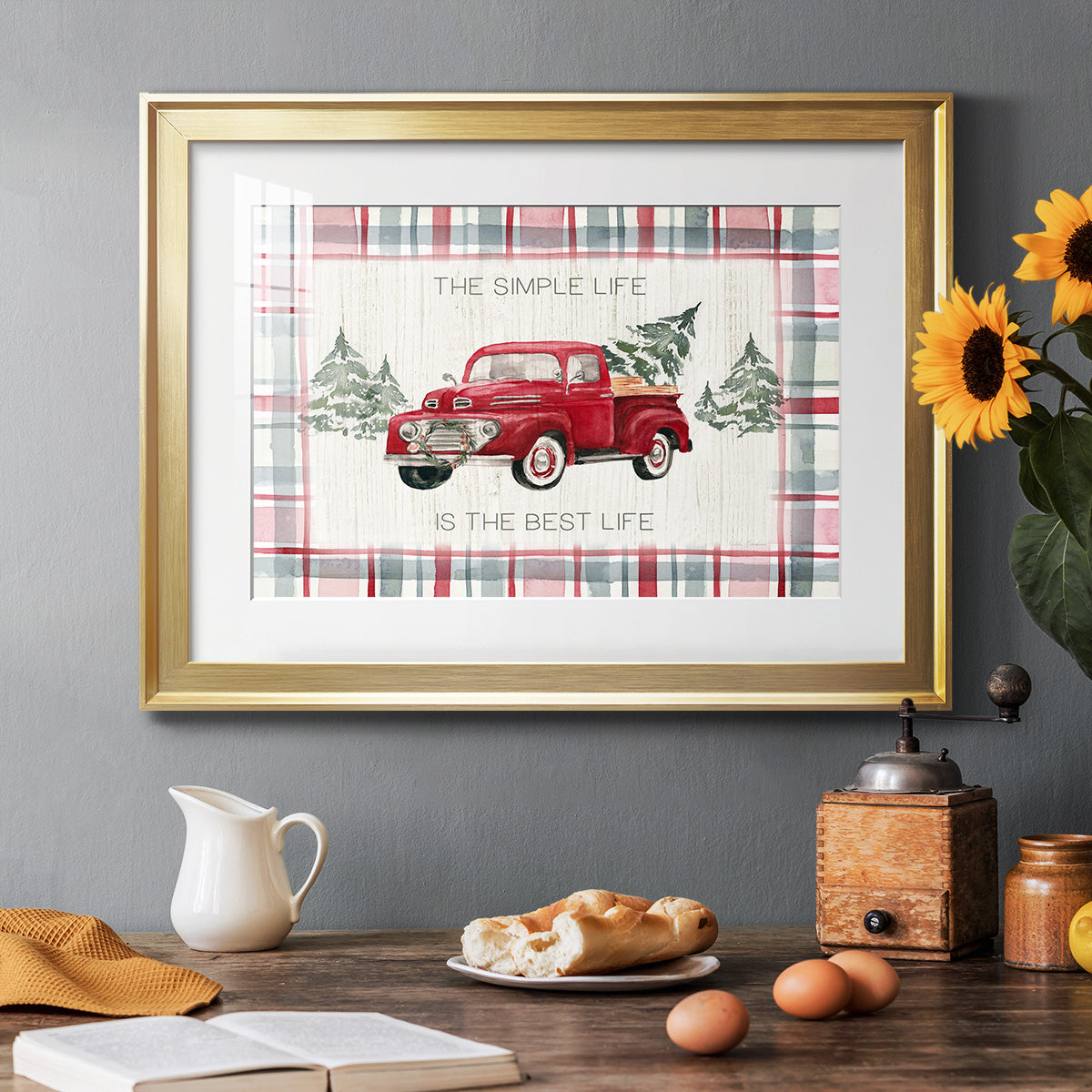 Indigo Kelp II Premium Framed Print - Ready to Hang