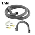 thumbnail image 1 of MYG Washing Machine Dishwasher Drain Extension Kit 1.5M/2M/3Meter Drain Pipe, 1 of 9