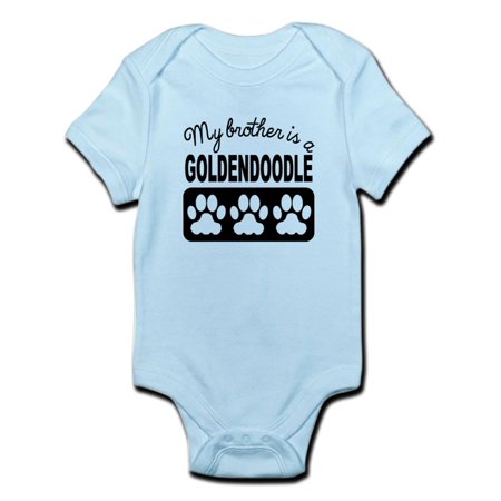 

CafePress - My Brother Is A Goldendoodle Body Suit - Baby Light Bodysuit