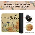 thumbnail image 4 of Welcome Decorative Door mat 30x17 Inch, Spring Summer Colorful Floral Low-Profile Switch Rug Doormat Floor Mat for Indoor Outdoor SYHQ01, 4 of 6