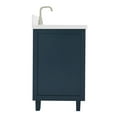 thumbnail image 7 of ARIEL Monroe 54 Inch Single Rectangle Sink Bathroom Vanity With Carrara White Quartz Countertop 1.5 Inch Edge In Midnight Blue, 7 of 7