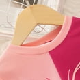 thumbnail image 4 of Toddler Girls T-Shirts & Tank Tops Butterfly Print Long Sleeve Round Neck Fall Winter Kids Clothing Activewear, 4 of 5