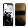 thumbnail image 1 of Compatible with LG Q52 Phone Case, raccoon-animal253 Case Silicone Protective for Teen Girl Boy Case for LG Q52, 1 of 1