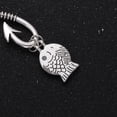 thumbnail image 4 of Creative Key Holder Fish Pendant Fish Hook Key Rings Father Keychains Ornaments Fathers Day Craft Gift, 4 of 7