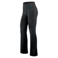 thumbnail image 2 of Women's Fanatics Black Jacksonville Jaguars Studio Fitted Flared Leggings, 2 of 3