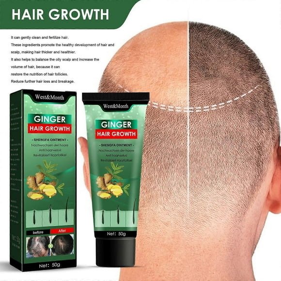 Ginger Hair Cream Moisturizing Scalp Massage Hair Follicle Hair