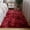 Red&Dark red, variant on Firefly Hope 19.69x31.5in Tie-Dye Shaggy Runner Rug, Soft Plush Fluffy Indoor Area Rug, Non-Shedding Furry Carpet for Bedroom Hallways & Home Decor, Red&Dark red