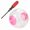 Pink, variant on FurryBuddy 7.3 Inches Clear Acrylic Small Pet Exercise Ball Anti Slip Silent Running Jogging Jogger Toy for Dwarf Hamsters Gerbils Mice, Pink (18.5 cm)