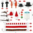 thumbnail image 3 of CandWuom Christmas Craft for Kids, 10Pack Build a Snowman Kit, Air Dry Modeling Clay Snowman Crafts for Kids Xmas Gift, 3 of 8