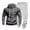 A01-Dark Gray, variant on Ccpelsie Men's Tracksuit 2 Piece Hooded Athletic Sweatsuits Casual Running Jogging Sport Suit Sets with Pockets(A01-AG,3XL)